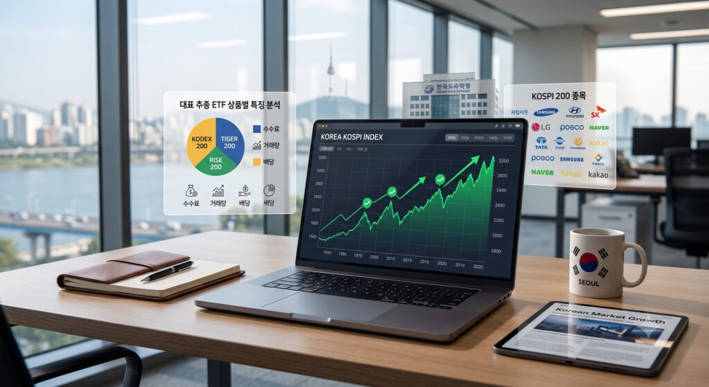 한국 코스피(KOSPI) 지수 추종 ETF 상품별 특징 분석