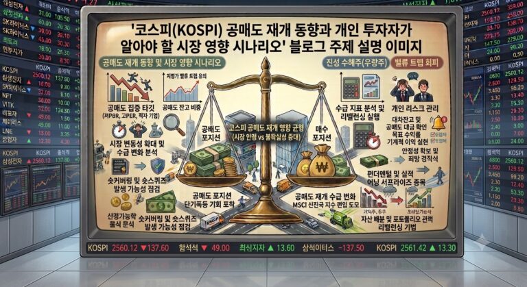 개인 투자자가 알아야 할 시장 영향 시나리오
