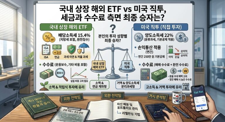 해외 ETF vs 미국 직투